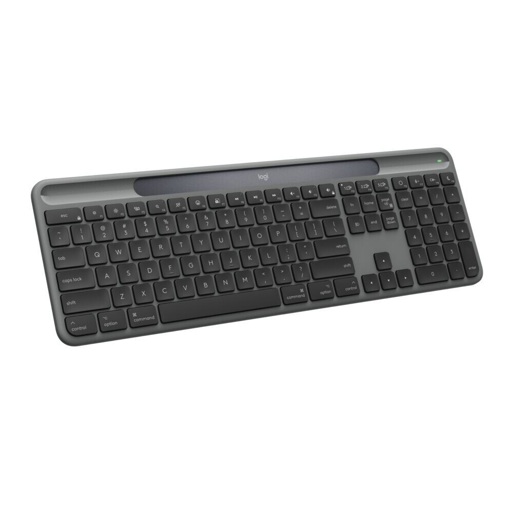Logitech 920013761 Tastiera Wlss Ricarica Solare Solarplus Graphite