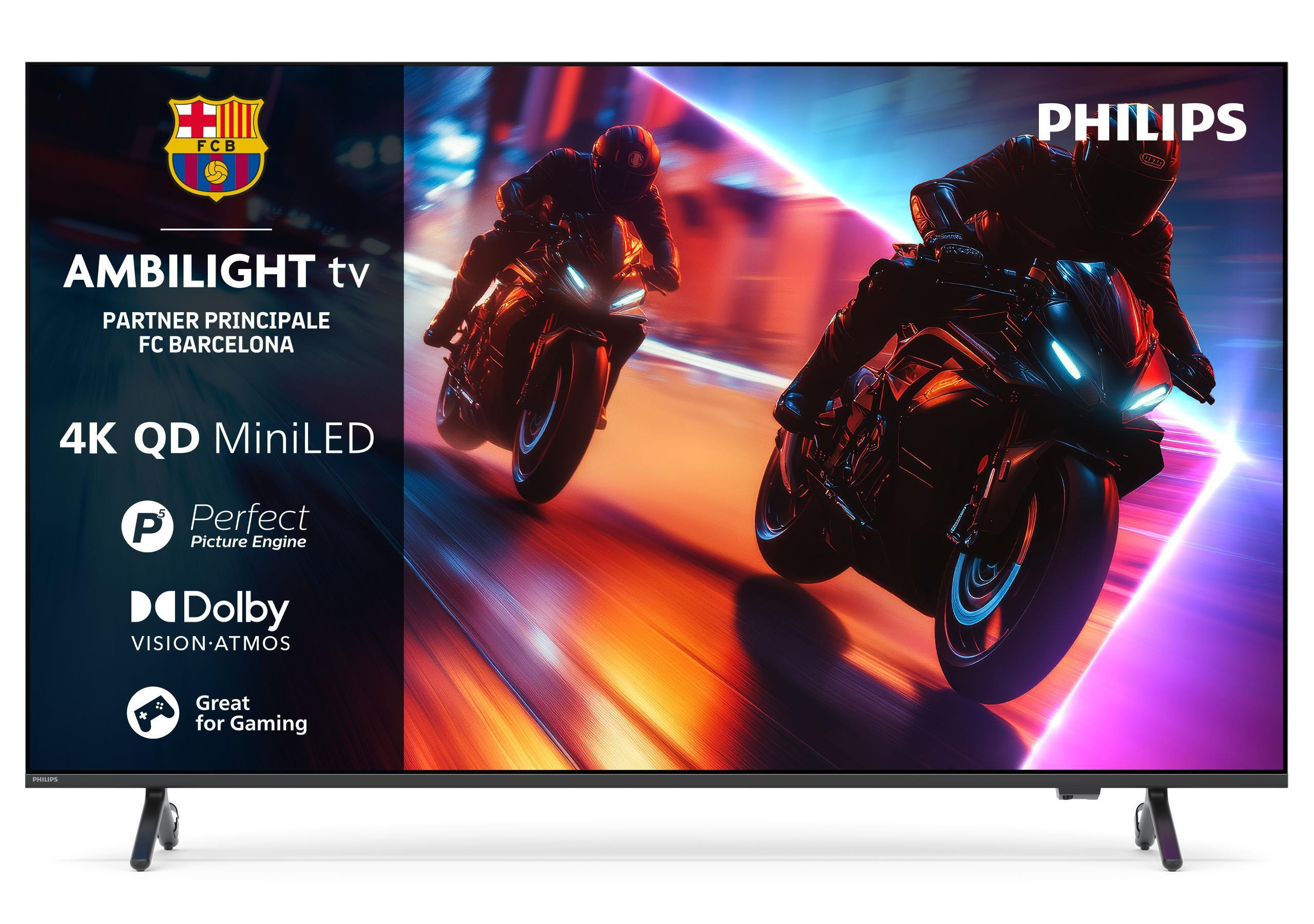 Philips 55MLED920 TV QD MiniLED 55 UHD 4K T2 S2 Smart Titan Ambiligh