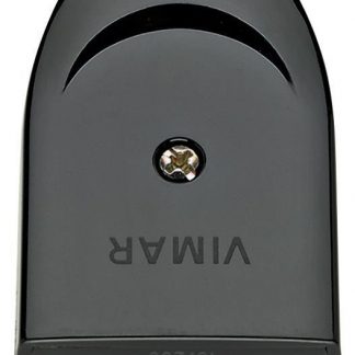 Vimar 00223 Presa 2P T 16A P17-11 Assiale Nero