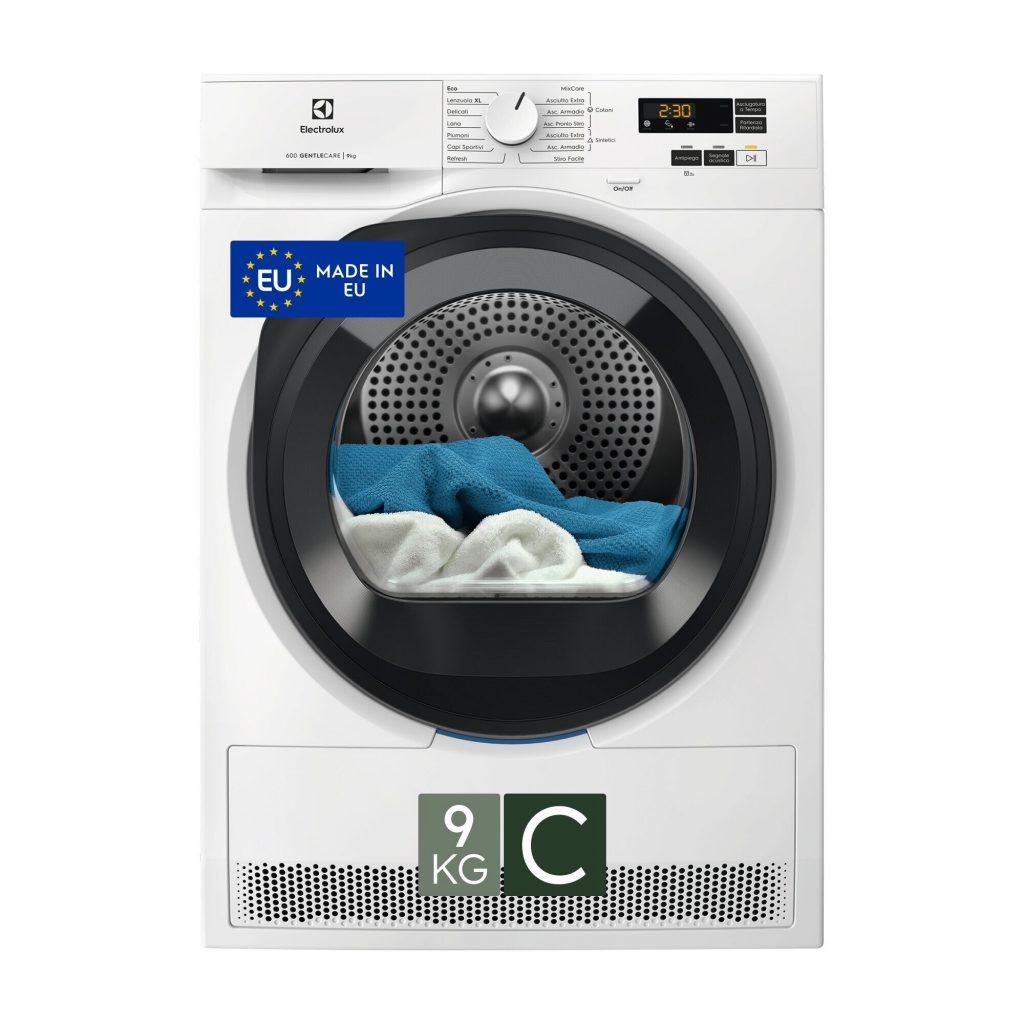 Electrolux EW6HBG19G Asciugatrice Carica Frontale 9kg Ce C Pompa Di Calore