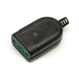 GBC 22021300 Presa Elettrica 16A Nera