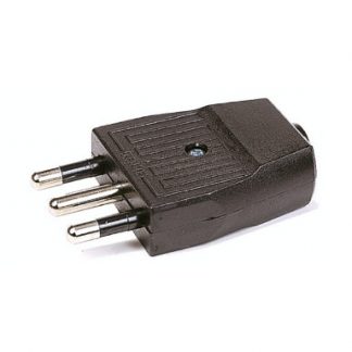 GBC 22022600 Spina Rete 16A 250V Con Terra Nera
