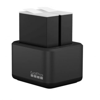 GOPRO ADDBD211VE Caricabatterie Doppio 2 Batterie Enduro Per Hero10 11 12 Black
