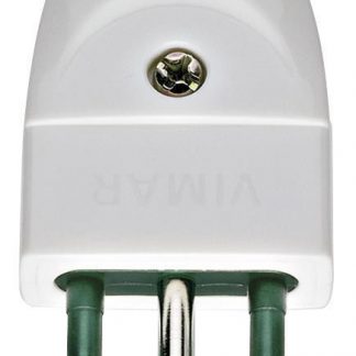 Vimar 00201B Spina 2P T 10A S11 Assiale Bianco