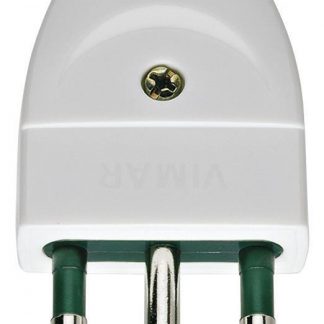 Vimar 00202B Spina 2P T 16A S17 Assiale Bianco