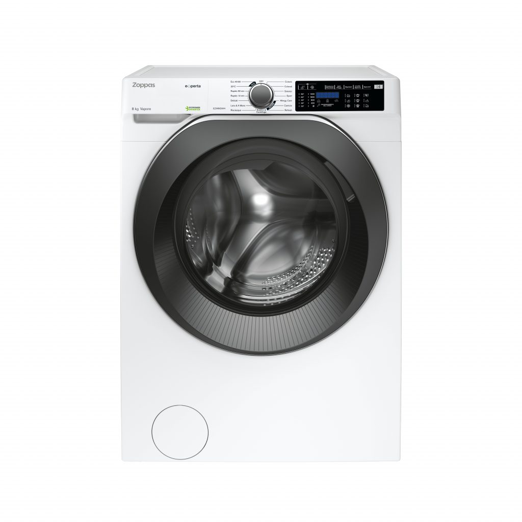 Zoppas EZW8GWH Lavatrice Carica Frontale 8Kg 1400Giri Inverter Vapore