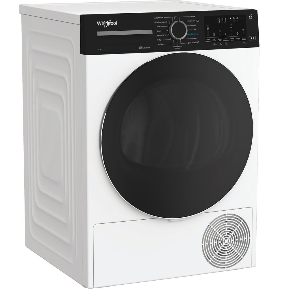Whirlpool CWD94MWBSIT Asciugatrice 9Kg Pompa Calore Inverter Vapore Wifi - immagine 2