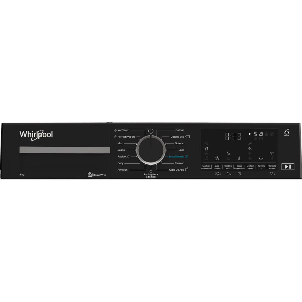 Whirlpool CWD94MWBSIT Asciugatrice 9Kg Pompa Calore Inverter Vapore Wifi - immagine 4