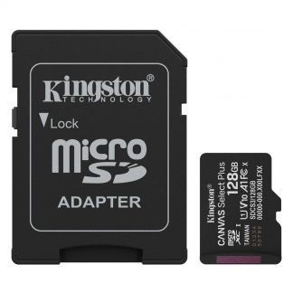 Kingston SDCS3128GB Memoria Micro SDXC 128GB V10 A1 Con Adattatore