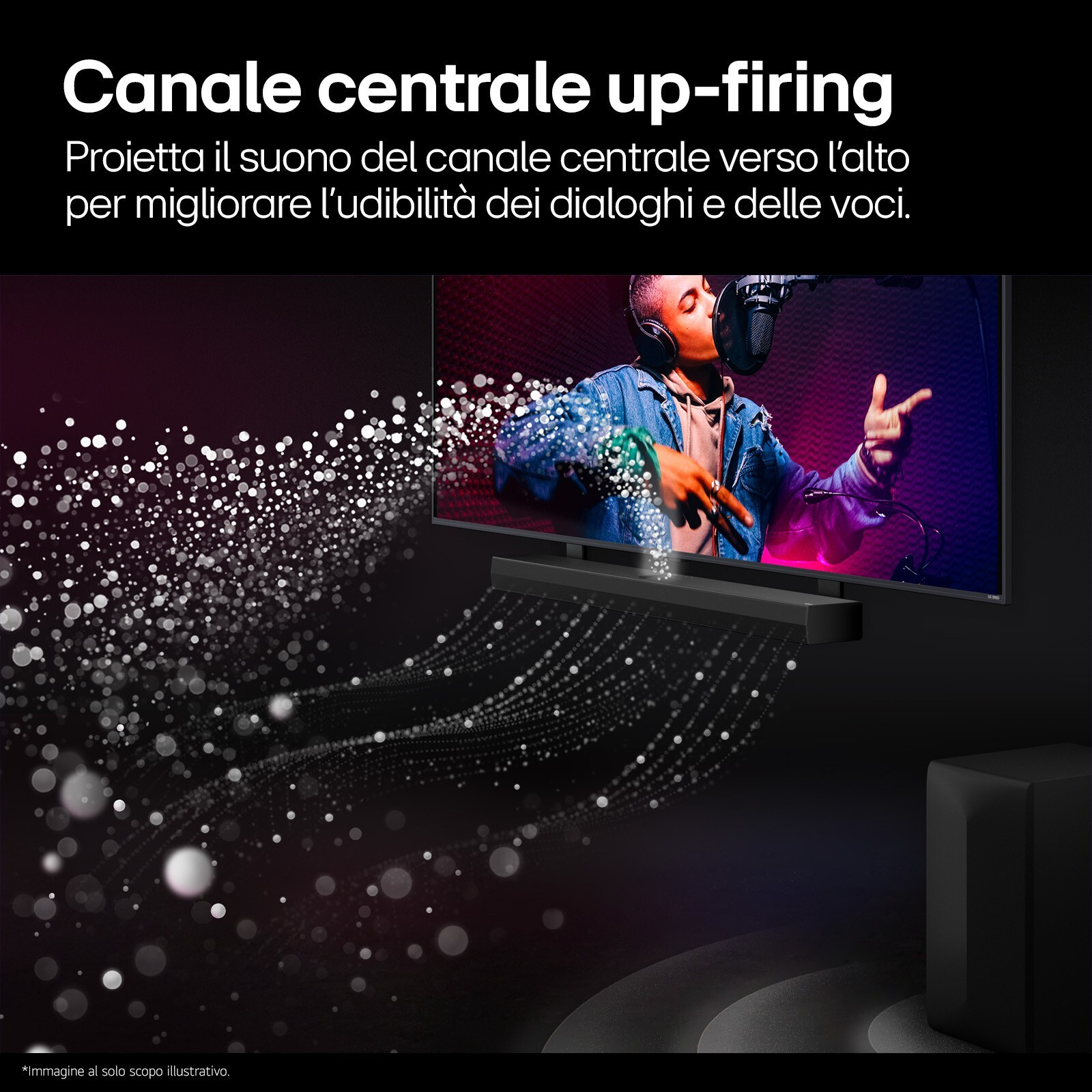 LG S70TY Sound Bar 3.1.1 400W BT HDMI C Subwoofer WLSS - immagine 3