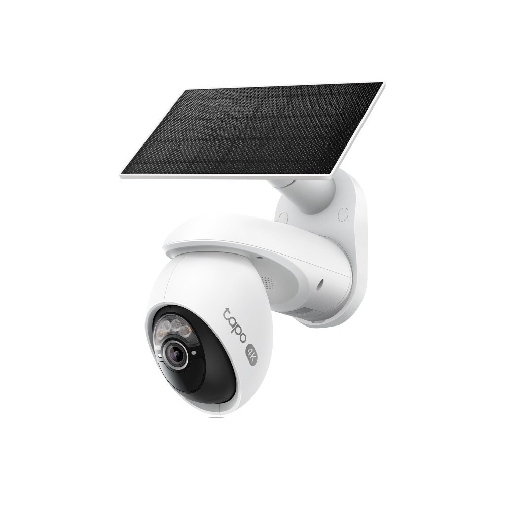 Tapo TC92KIT IP Cam Esterna 4K 8MP 18X Wifi Con Pannello Solare