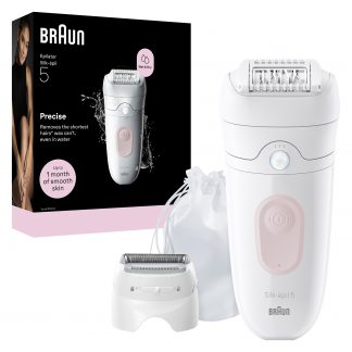 Braun SE5041 Epilatore WetDry 28 Pinze con Custodia Accessori