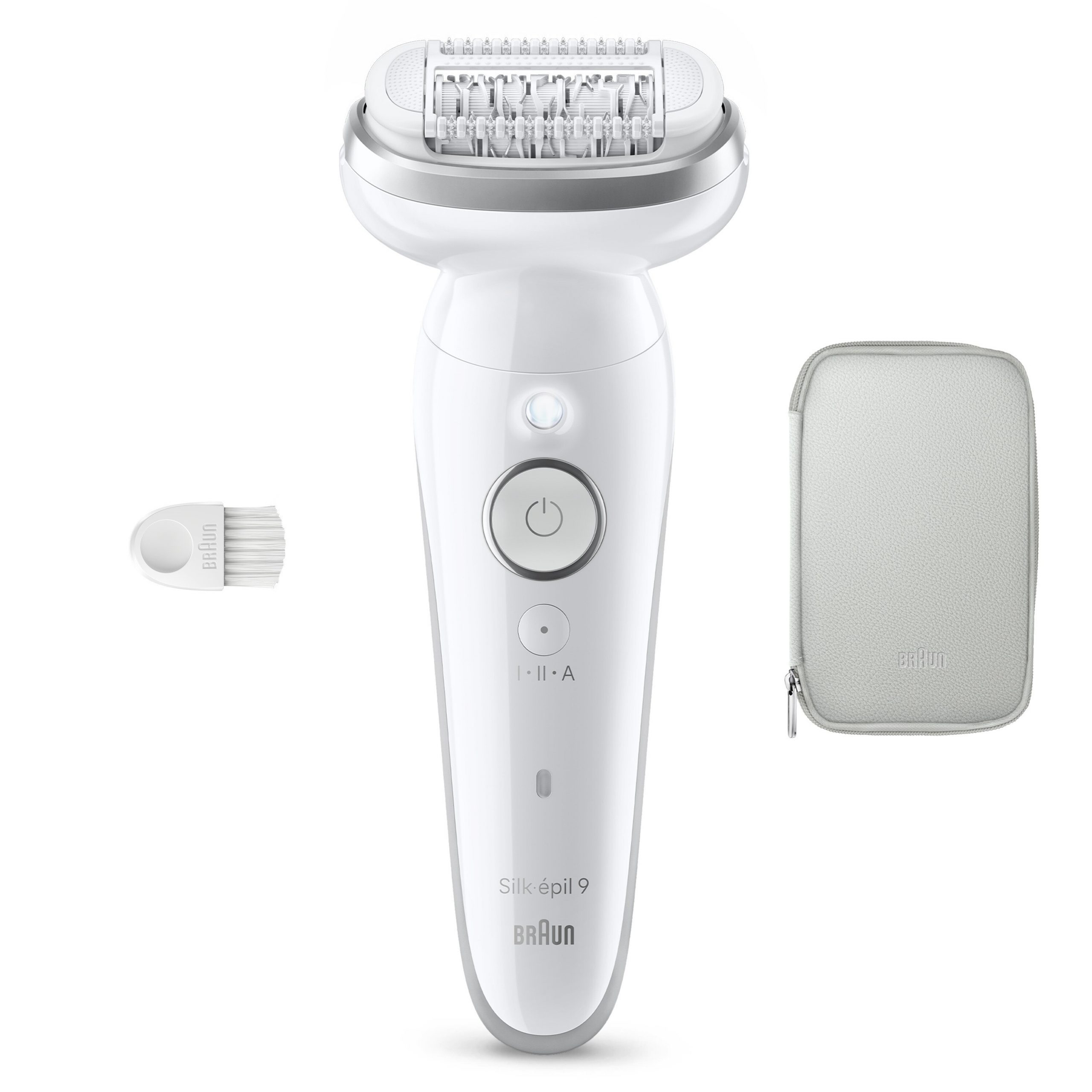 BRAUN SES9000 Epilatore WetDry 40pinze Grigio con Custodia - immagine 5