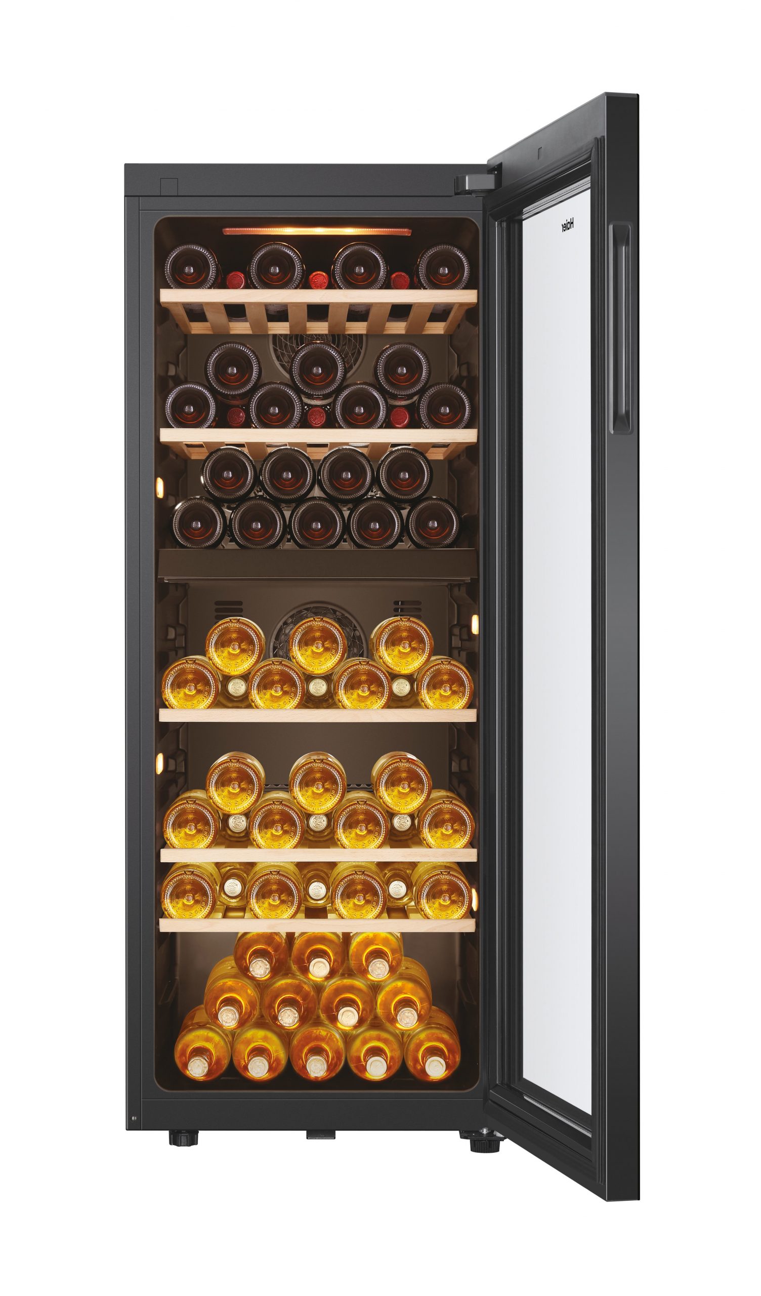 Haier HWS79GDG Cantina CEG 79 Bottiglie 192 Litri 2 Zone Temperatura - immagine 2