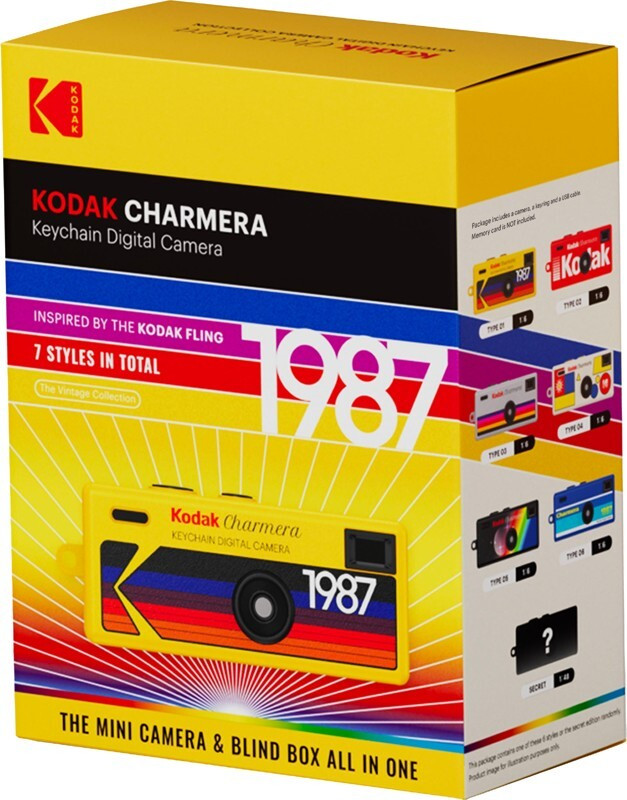 Kodak KF0601 Fotocamera Digitale Video 30 FPS Charm Portachiavi - immagine 2