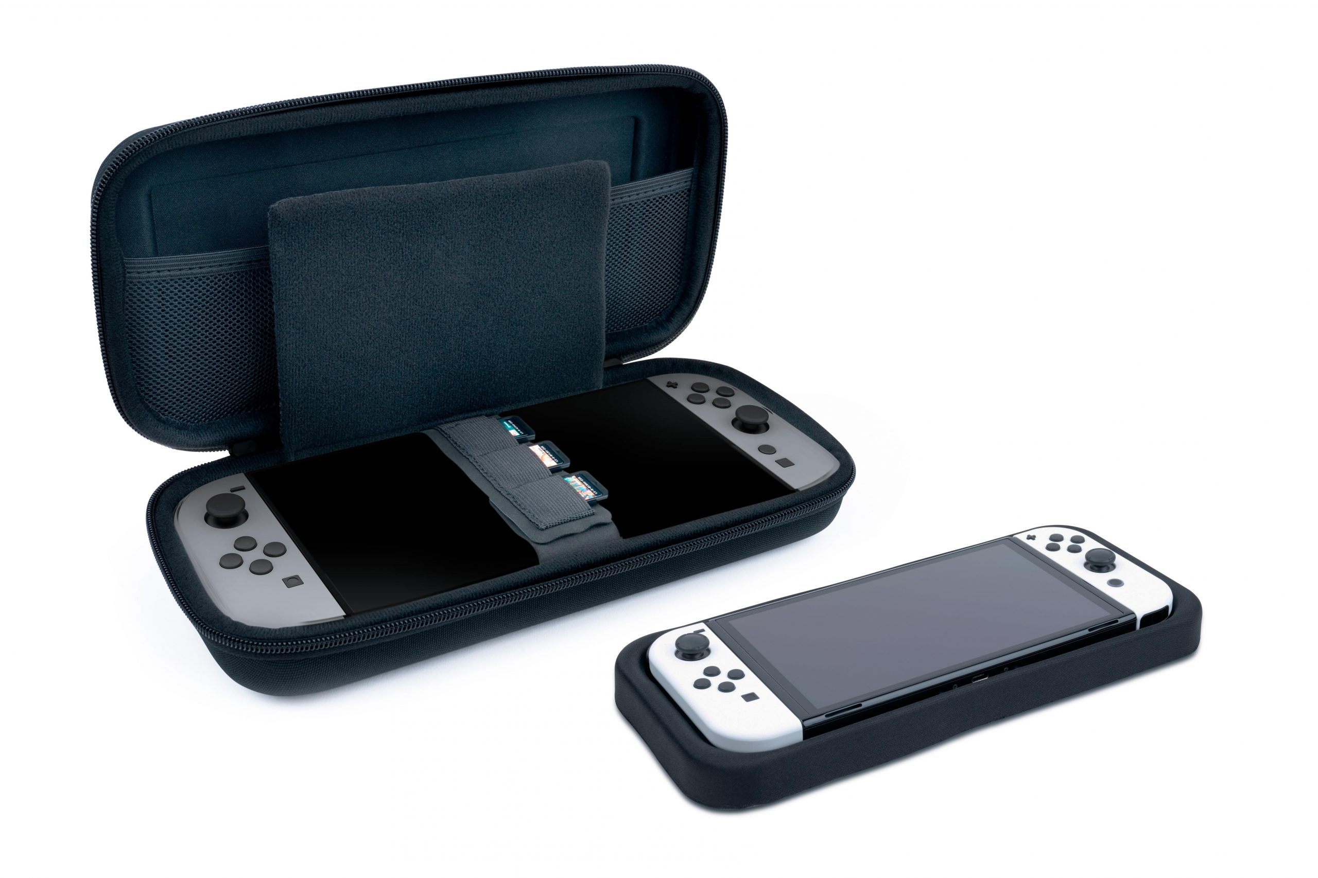 Nacon SWITCHNEWPOUCHLBLACK Custodia Trasporto L Per Nintendo Switch 2 Nero - immagine 2
