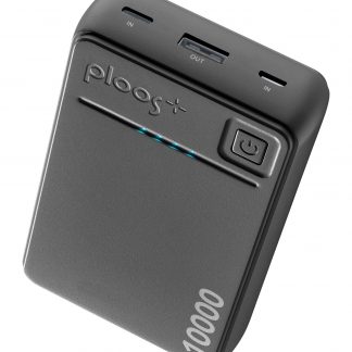 Ploos PLPB10000K Powerbank 10000mAh USB-A USB-C Micro USB Nero