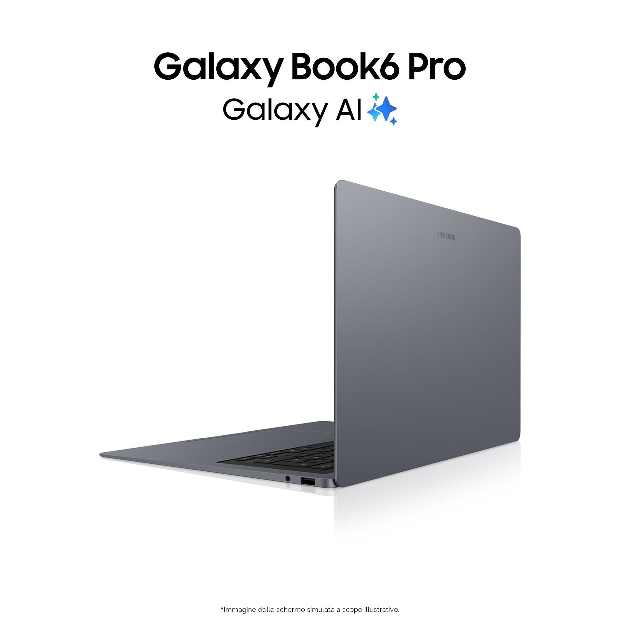 Samsung Galaxy Book6 Pro Notebook 14 Pollici U7-356H 32GB 1TB Windows 11 Home - immagine 2