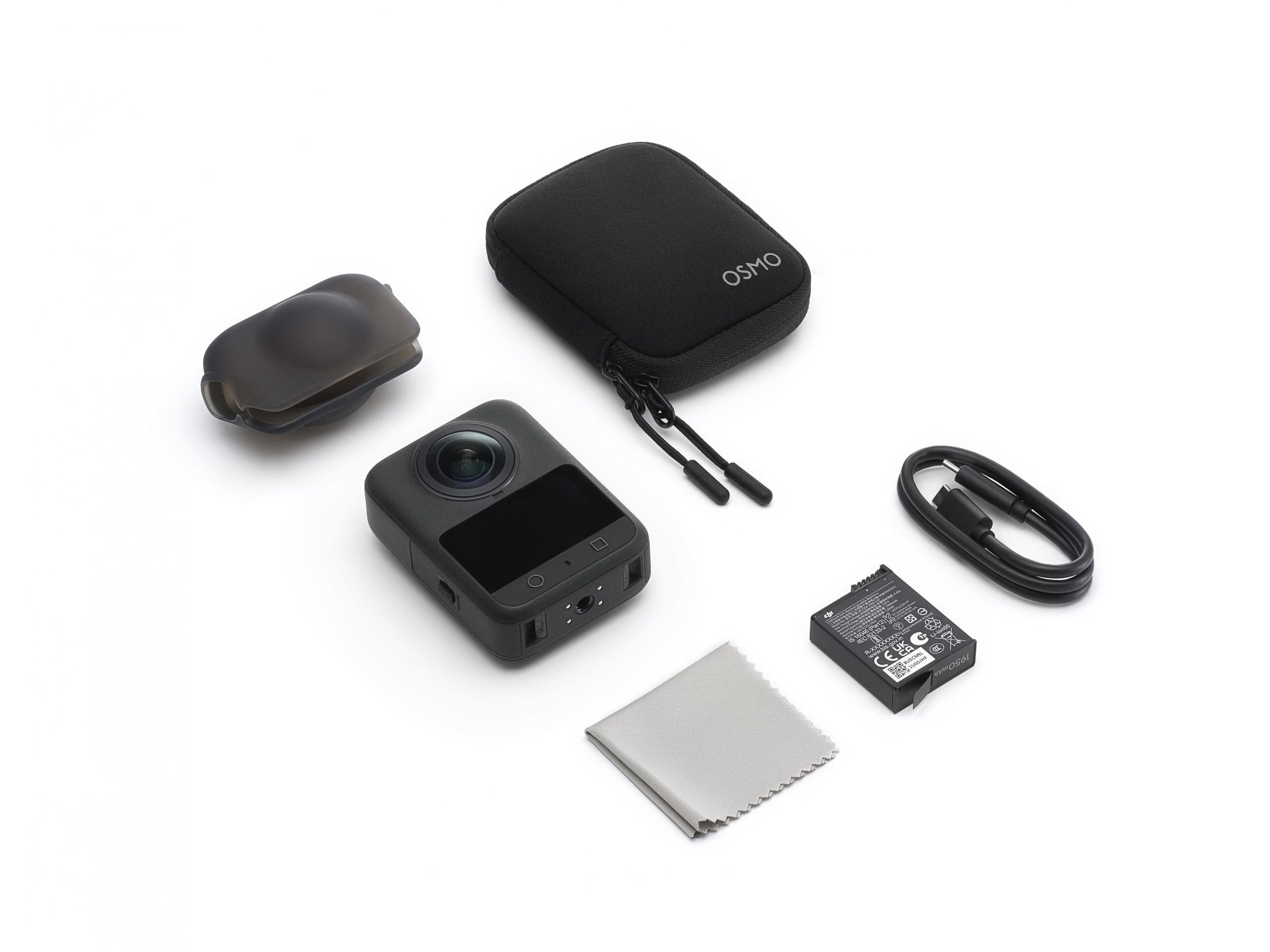 DJI OSMO STANDARD COMBO MOVIE ACTION 2 8K 360 Gradi 120MP Wifi Nero - immagine 2
