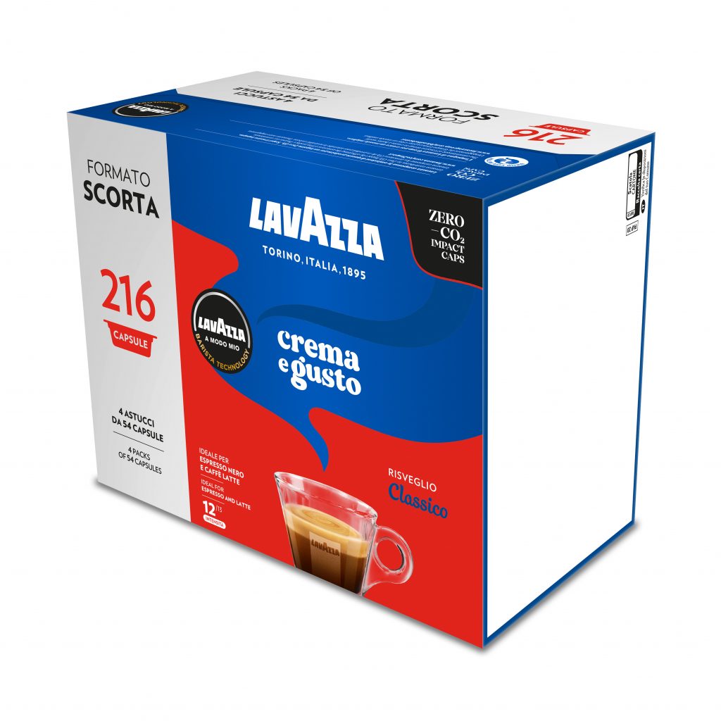 Lavazza Capsule Caffe A Modo Mio Crema e Gusto 216PZ