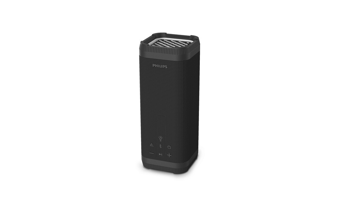 Philips TAS2000B Mini Speaker Ric Wlss Bt 10w Luci Led Ipx5 Nero - immagine 4