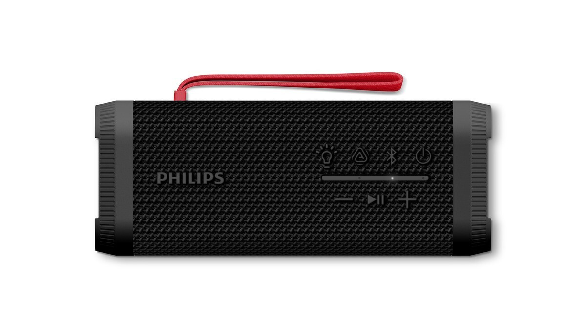 Philips TAS2000B Mini Speaker Ric Wlss Bt 10w Luci Led Ipx5 Nero - immagine 6
