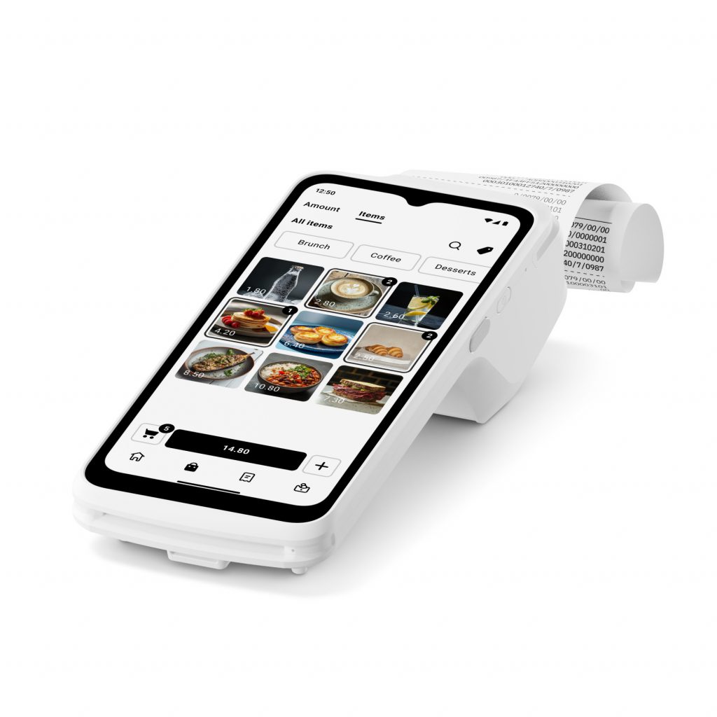 SumUp Terminal Lettore Carte POS WiFi 4G con Stampante