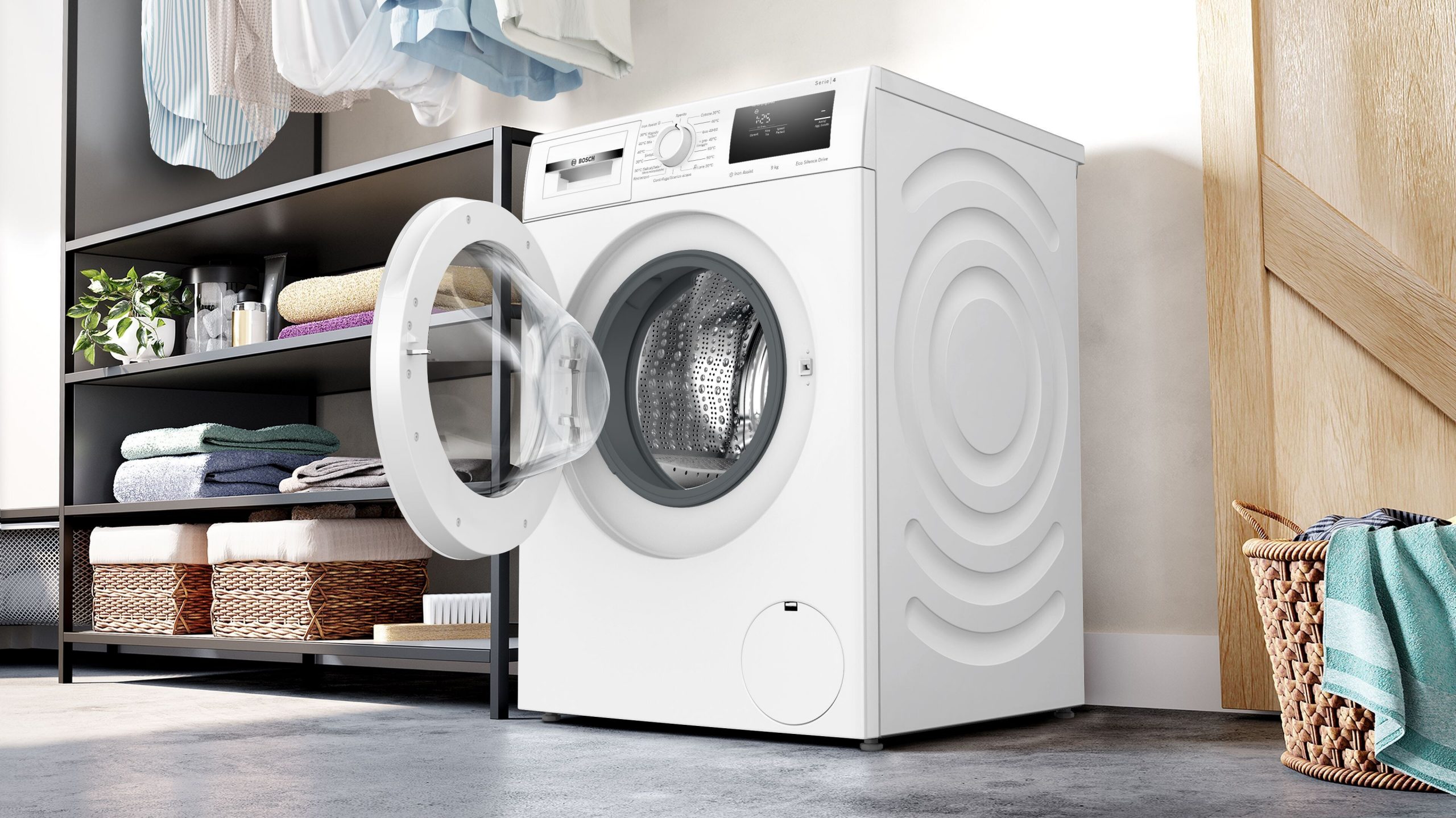 Bosch WAN24009IT Lavatrice Carica Frontale 9KG 1200 Giri - immagine 5