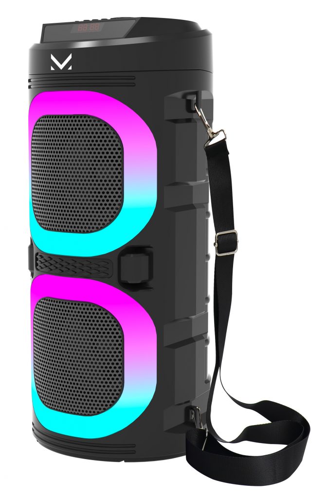 Majestic Fire 9 Party Speaker Portatile 160W con Microfono e Illuminazione