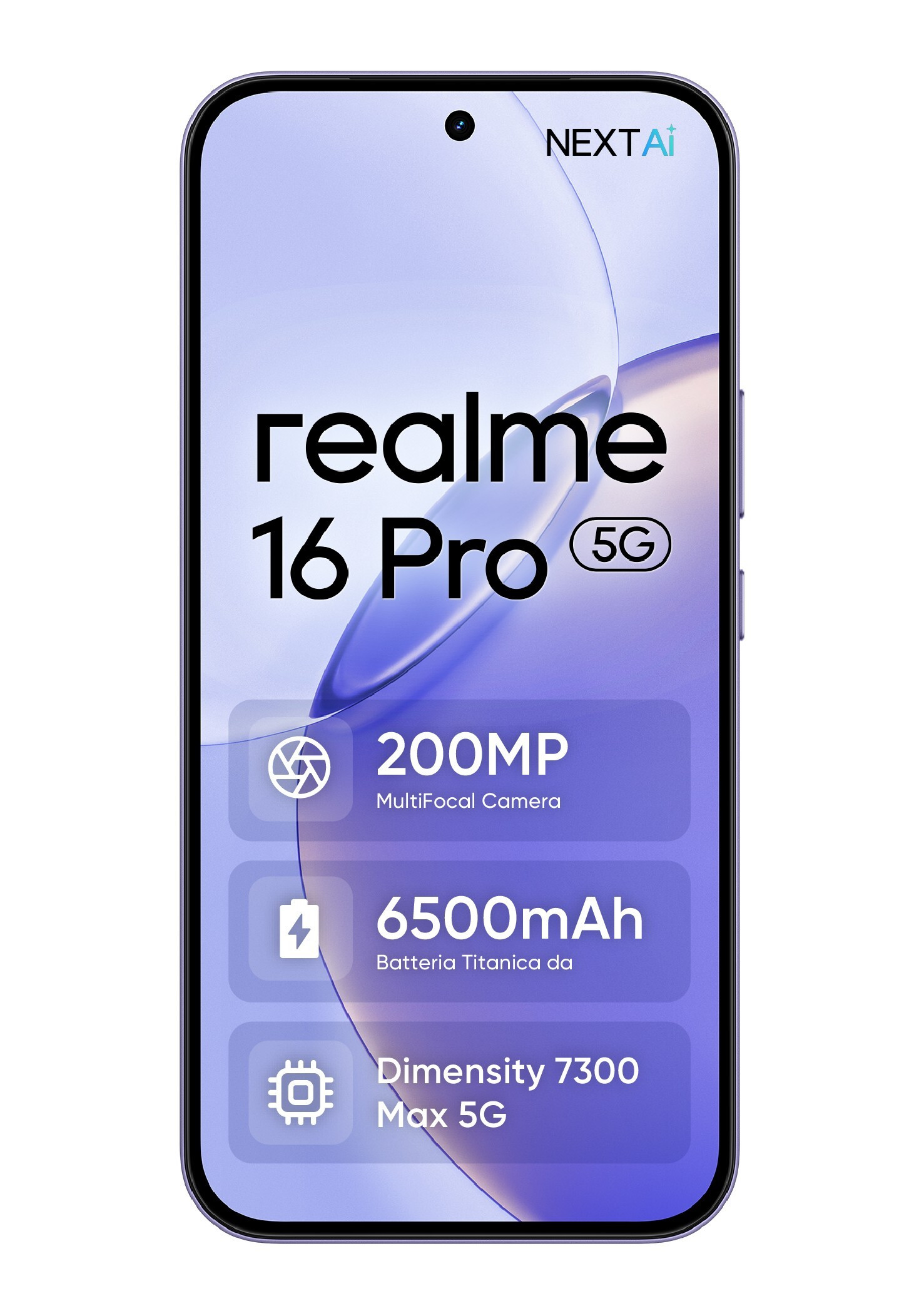 Realme R1 Pro 5g 8gb 512gb Orchid Purple 6 78 Oled 1 5k Smartphone - immagine 3