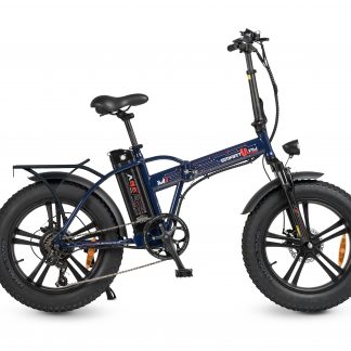 Smartway M1TR5SLB1 Bicicletta Elettrica Fat Bike Autonomia 50KM Pieghevole