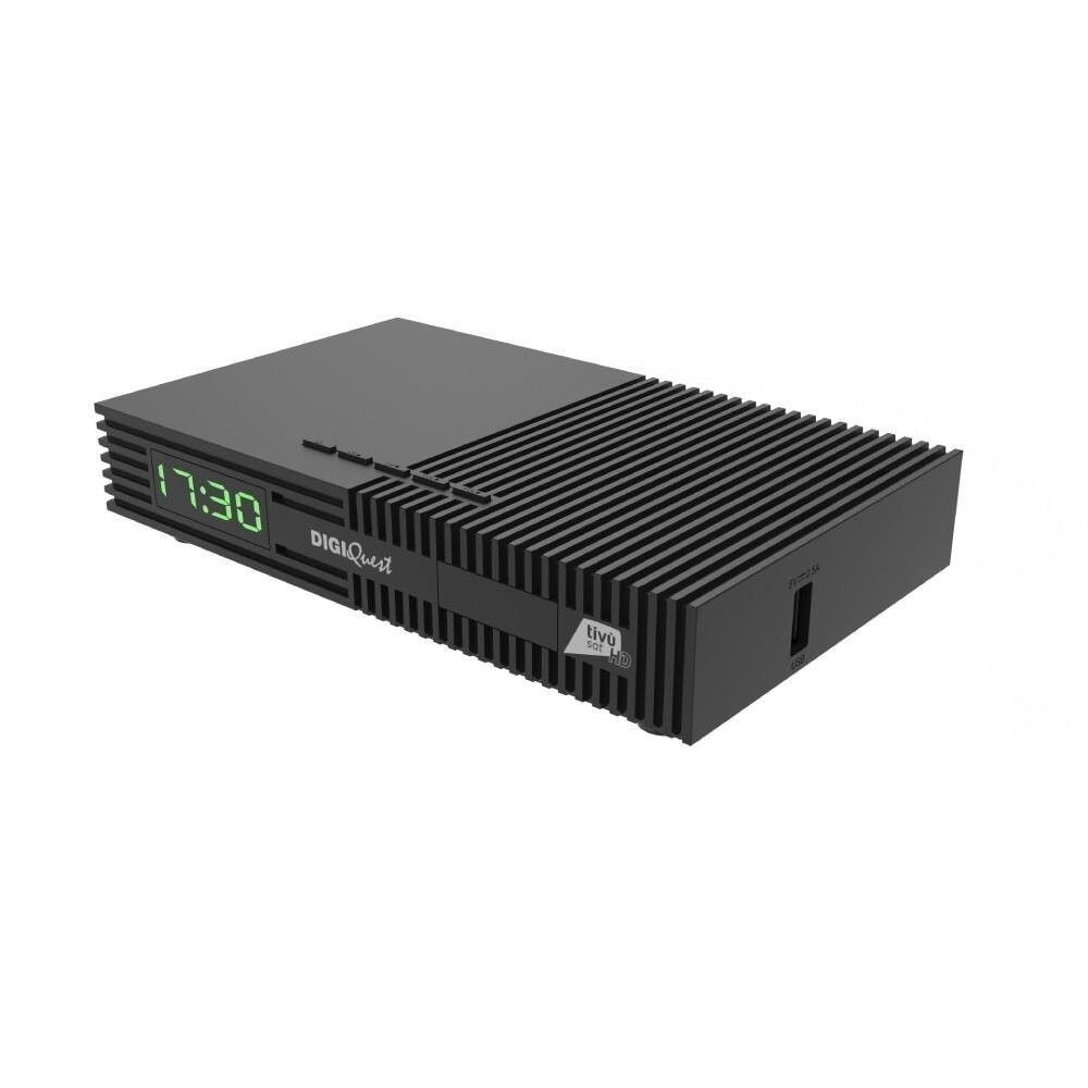 Digiquest RICD12282RCU Ricevitore Digitale Terrestre DVBT2 con Smartcard Tivusat