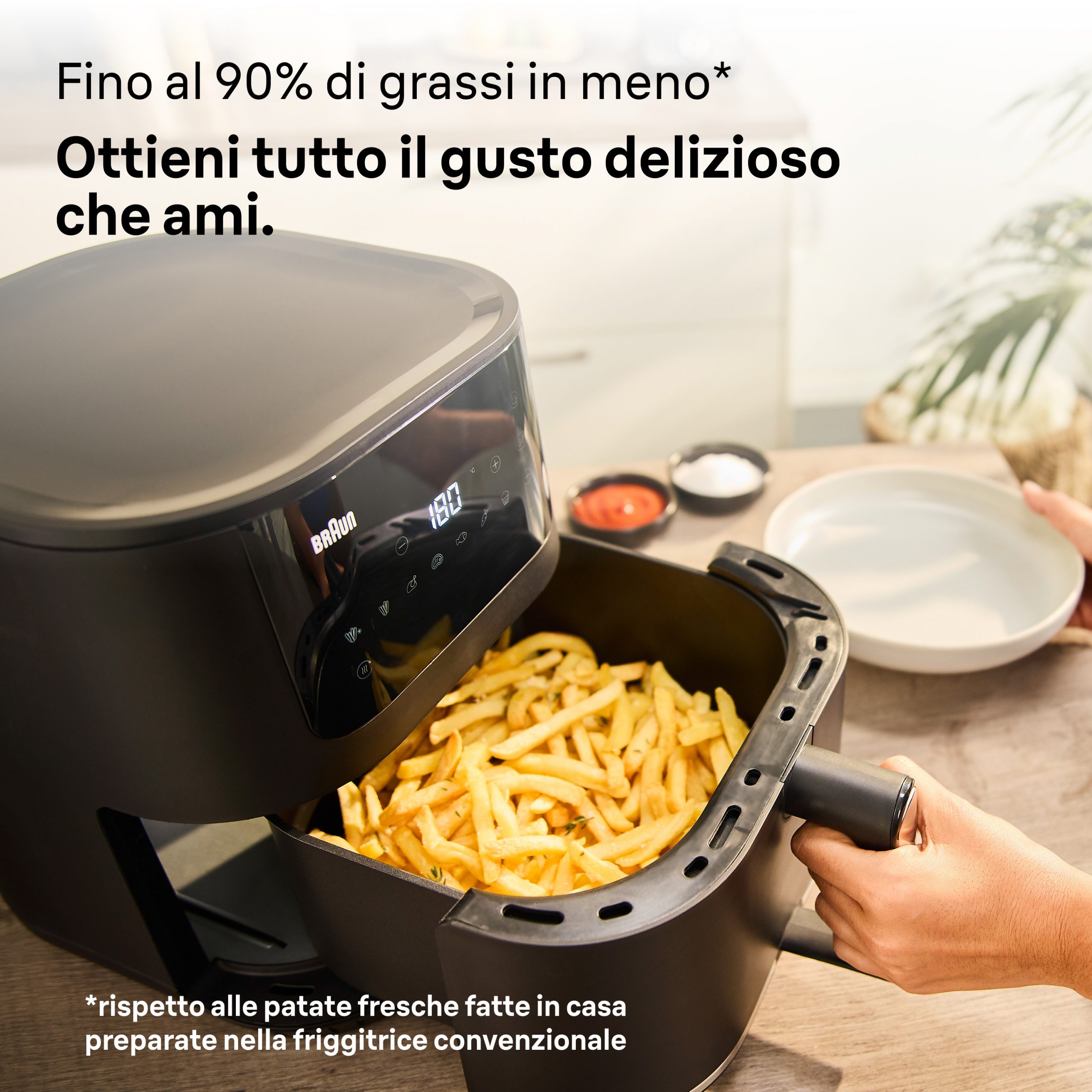 Braun HF5034 Friggitrice ad Aria 1700W 6LT - immagine 5