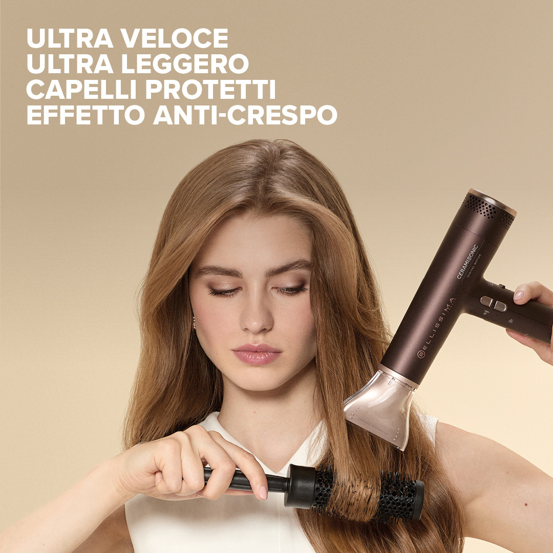 Imetec Bellissima Ceramisonic Asciugacapelli 1700W - immagine 2