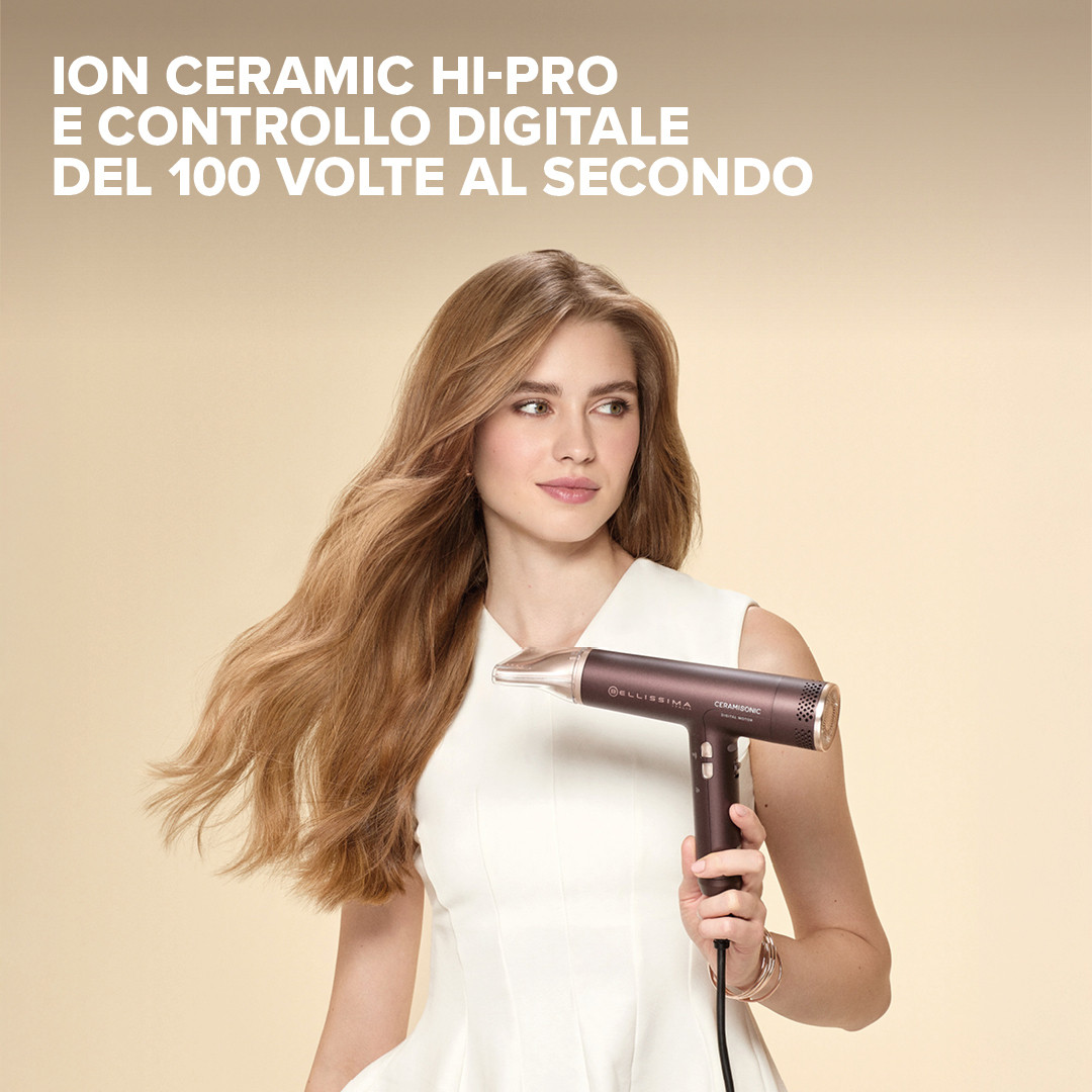 Imetec Bellissima Ceramisonic Asciugacapelli 1700W - immagine 4