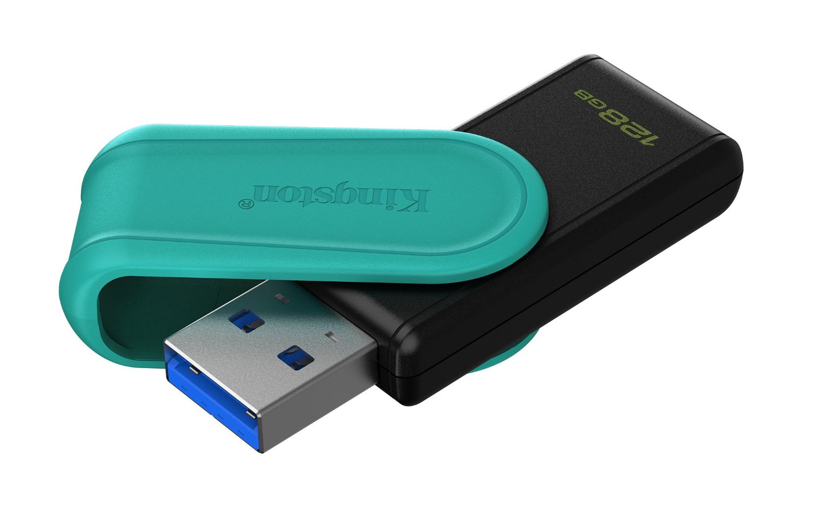 Kingston DTXS128GB Exodia S Pen Drive 128GB USB3.2 Nero-Turchese - immagine 2