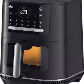 Braun HF5075 Friggitrice ad Aria 2000W 6 Litri 20 Programmi