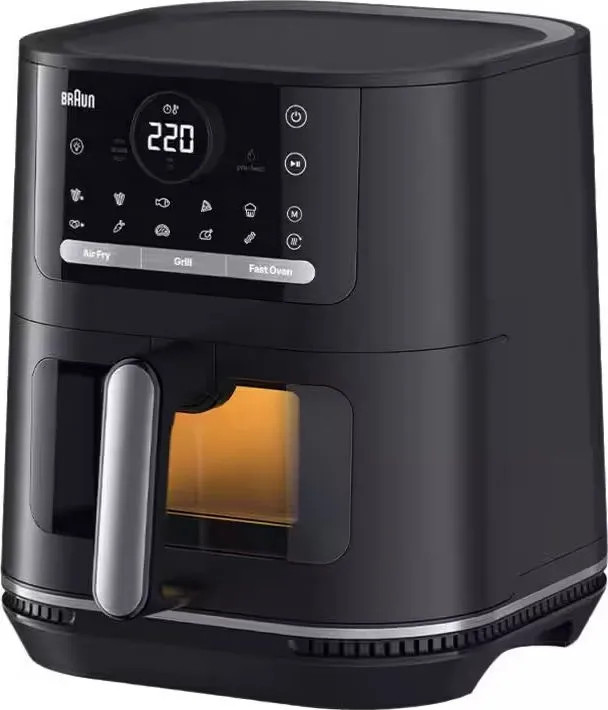 Braun HF5075 Friggitrice ad Aria 2000W 6 Litri 20 Programmi