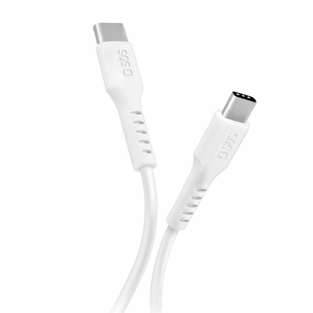SBS TECABLETCC10W Cavo per Dati e Ricarica USB-C - USB-C da 1MT