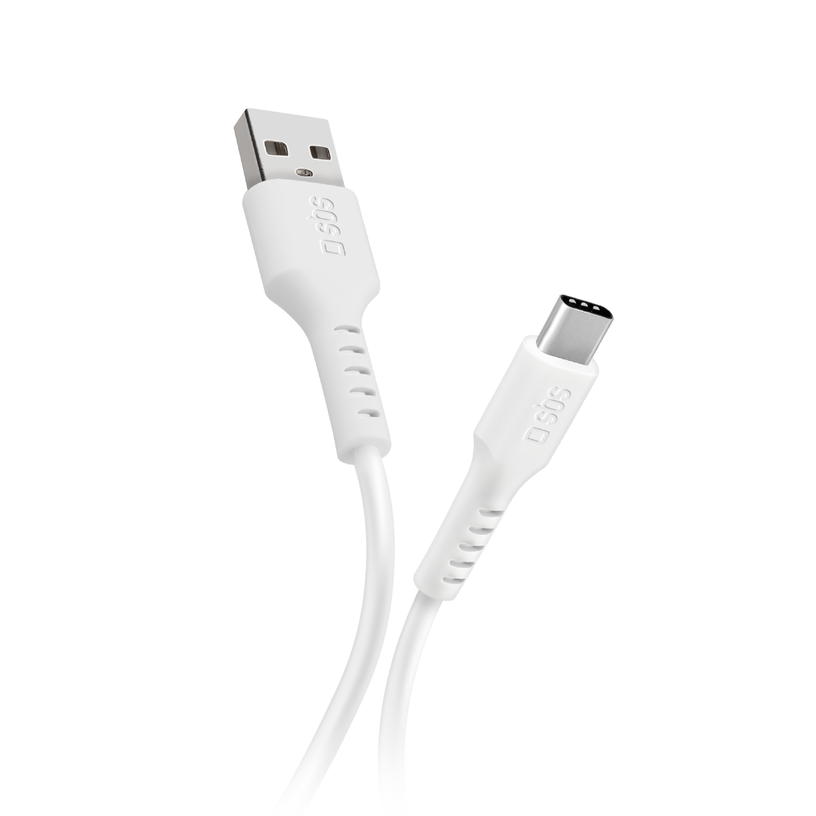 SBS TECABLEMICROC15W Cavo Dati USB 2.0 - Type-C Bianco