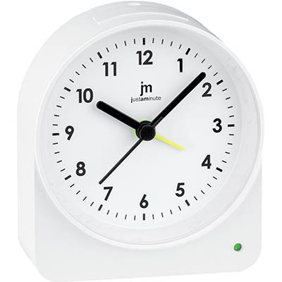 Justaminute JA7104B Bianca Sveglia Analogica - immagine 4