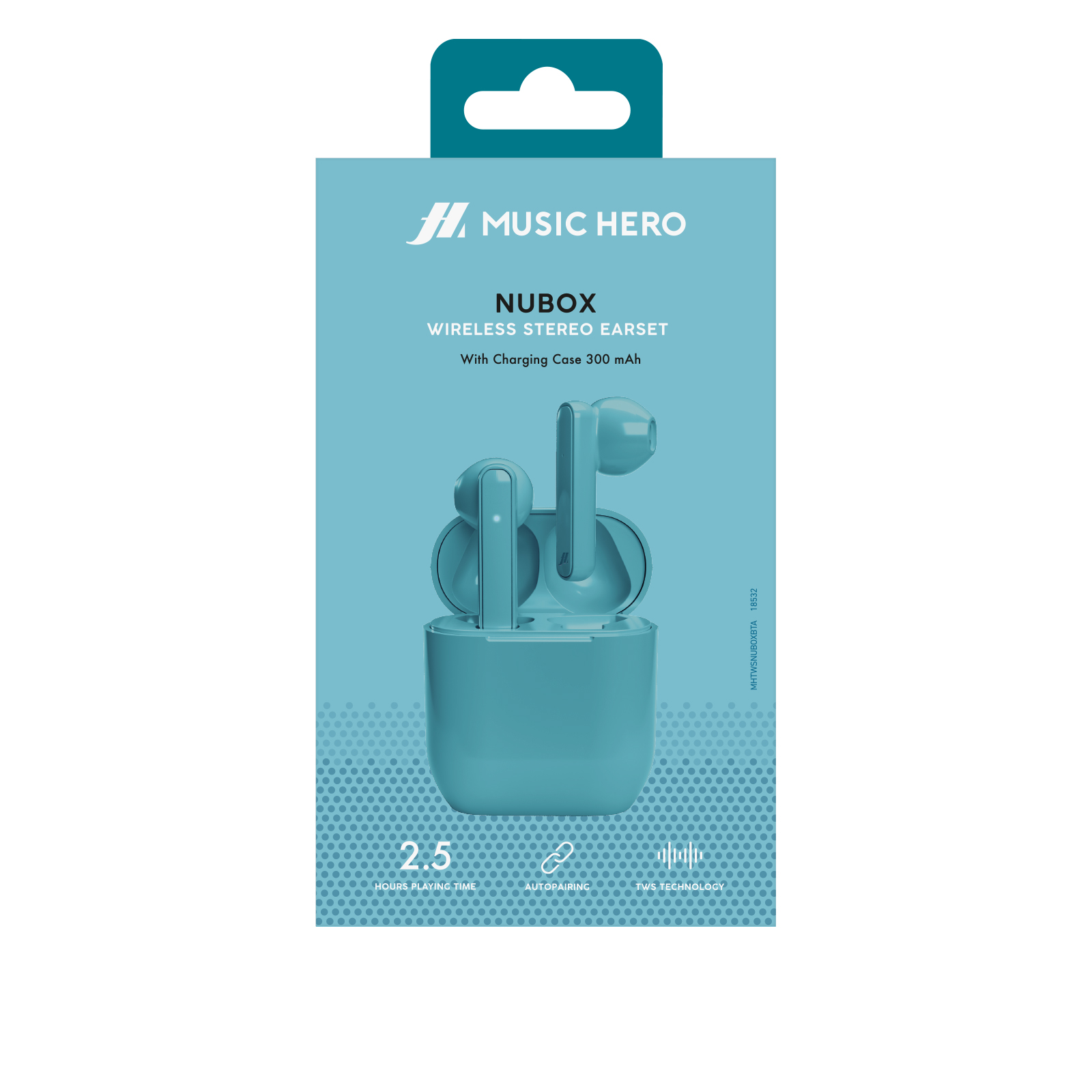 SBS Nubox Azzurro Auricolari Auricolari True Wireless Stereo - immagine 2
