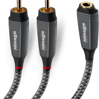 Himage HIAJACK32RCAX15MFG Cavo Audio Jack 3.5MM Femmina-2 RCA Maschio 1.5MT