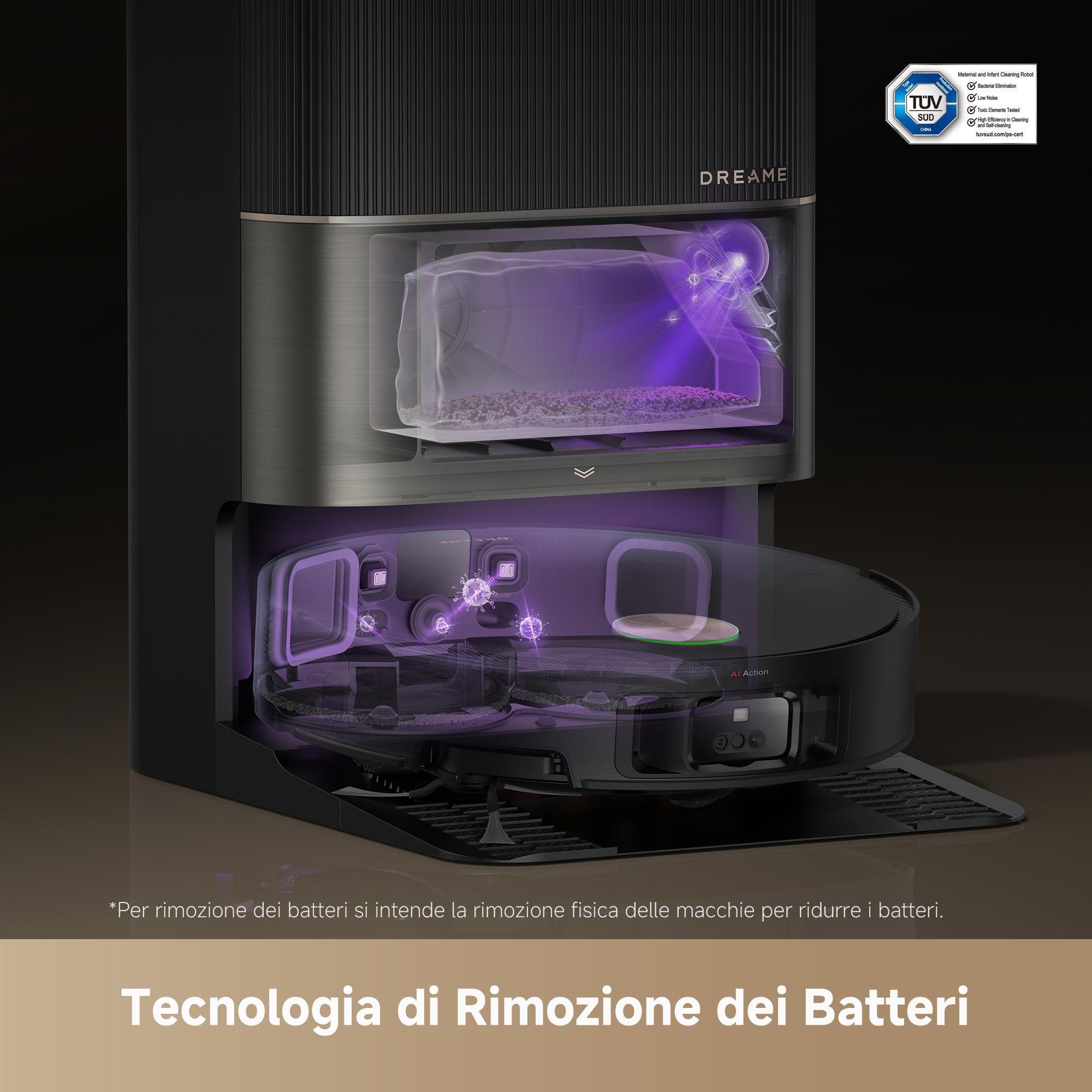 Dreame X50 Ultra Complete Robot Lava e Aspira Wi-Fi con Base per Svuotamento - immagine 3