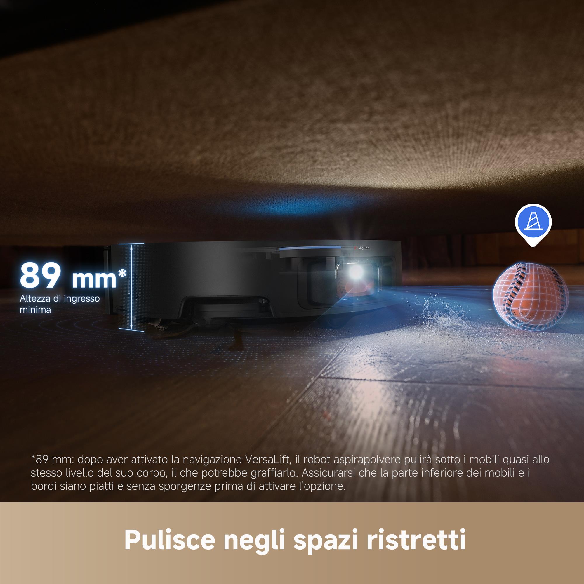 Dreame X50 Ultra Complete Robot Lava e Aspira Wi-Fi con Base per Svuotamento - immagine 6