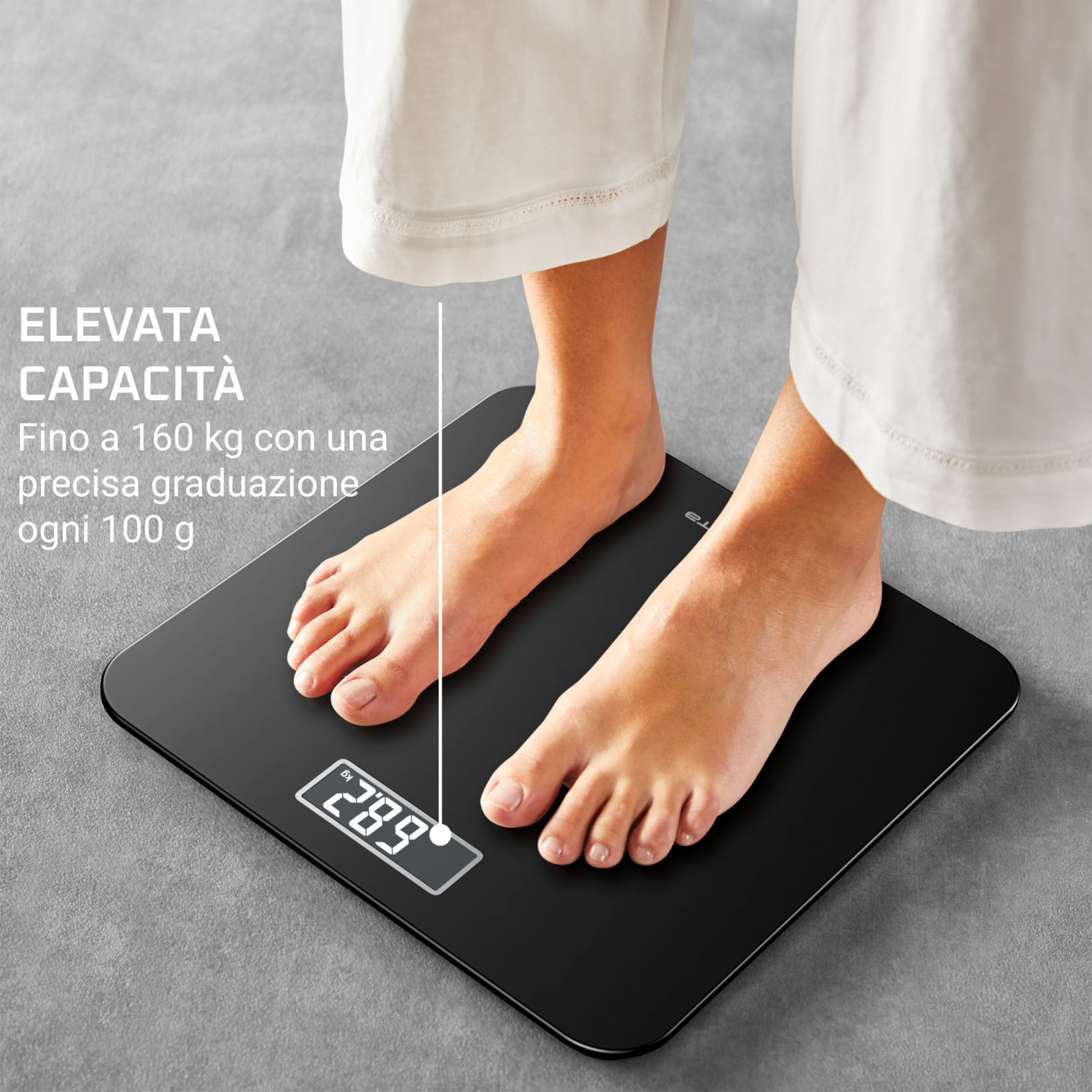 Rowenta BS1800V0 Bilancia Pesapersone Digitale Portata 160KG - immagine 4