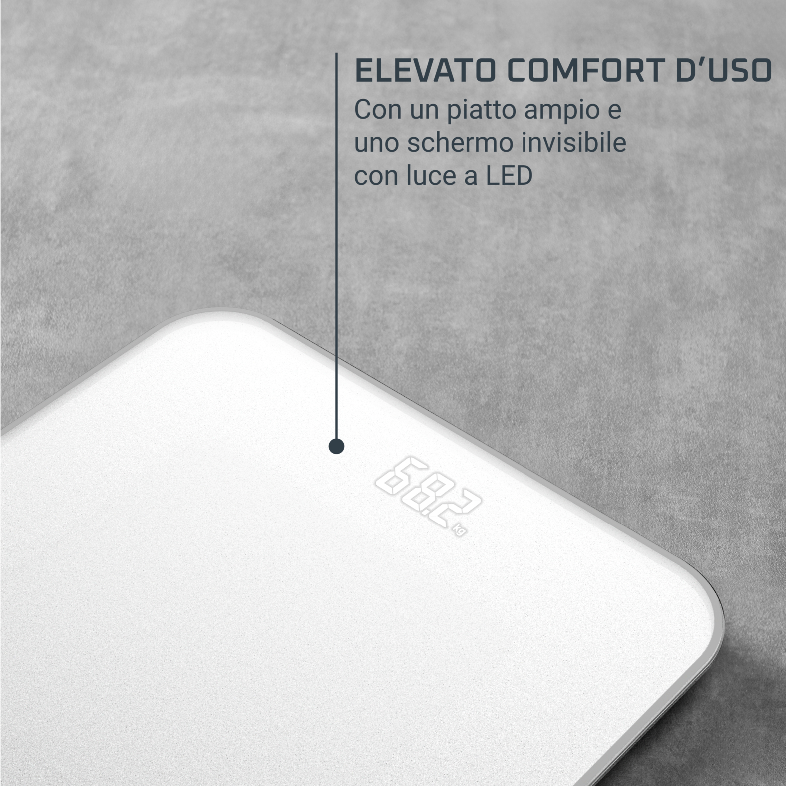 Rowenta BS1901V0 Bilancia Pesapersone Digitale Portata 180KG - immagine 3