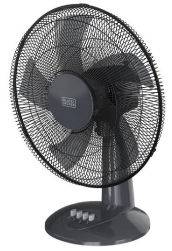 Black Decker BXFD8000E Ventilatore da Tavolo 45W 5 Pale 40 CM