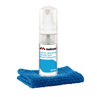 Meliconi Liquido Pulizia Schermi 55ML con Panno 15x15CM