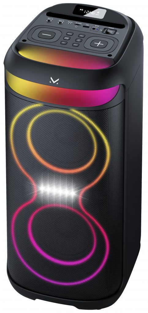 Majestic Fire 38 Party Speaker Portatile 480W con Microfono e Illuminazione